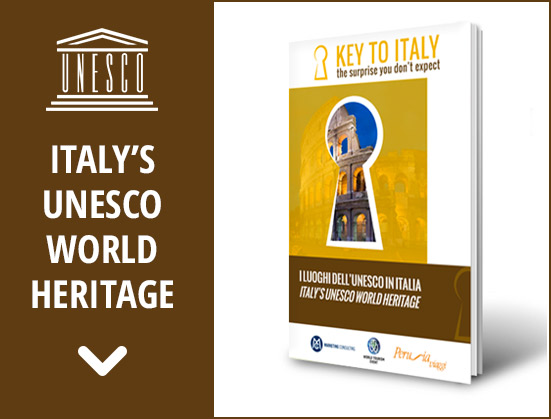 Banner unesco world heritage in italy key to italy